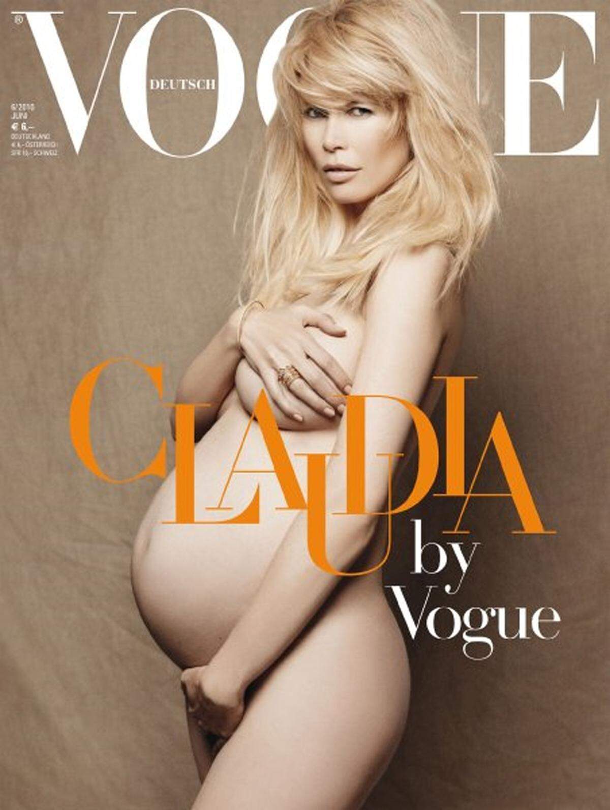 Nicht nur Heidi Klum, auch Claudia Schiffers Familie wächst. Am 14. Mai brachte das Topmodel Tochter Cosima Violet per Kaiserschnitt zur Welt.