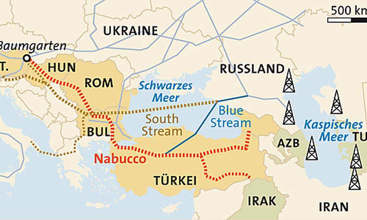 Nabucco-Pipeline Wird Teurer Und Kommt Später | DiePresse.com