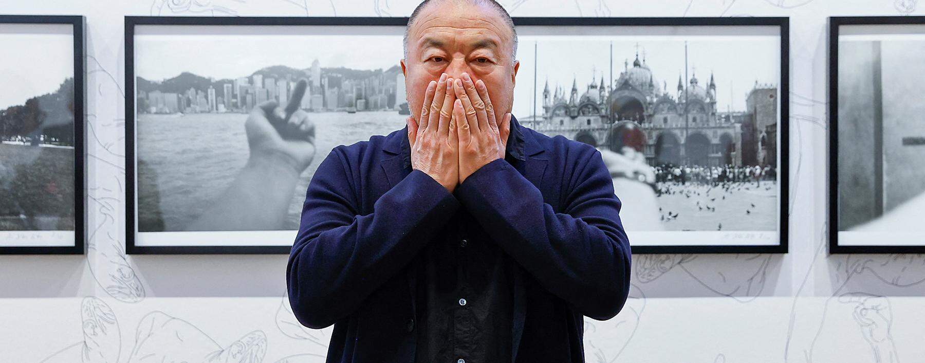 Chinese artist Ai Weiwei shows his exhibition ´In Search of Humanity´ in Vienna