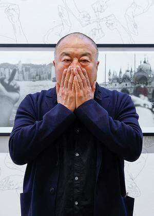 Chinese artist Ai Weiwei shows his exhibition ´In Search of Humanity´ in Vienna