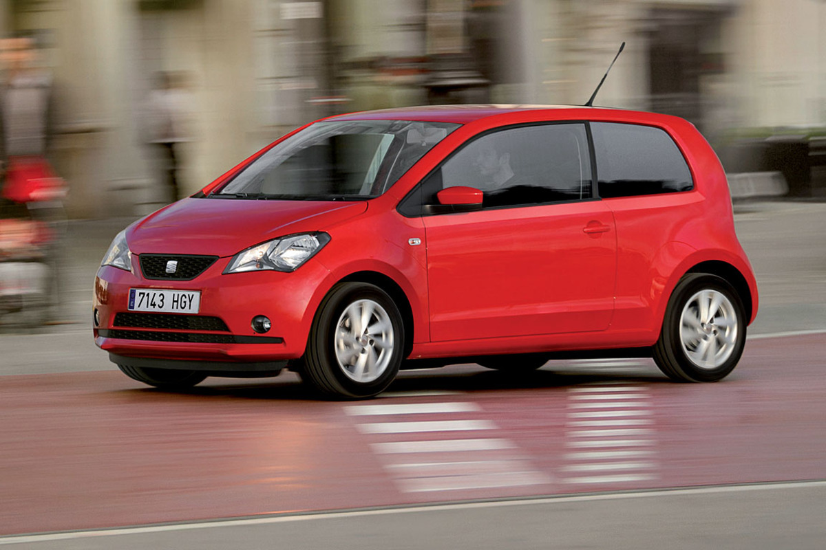 Stadtauto, Einstiegsauto für junge Menschen oder Zweitwagen - so positioniert Seat seinen Mii. Es ist der spanische Ableger des VW Up, der technisch baugleich auch als Skoda Citygo auf den Markt kommt.