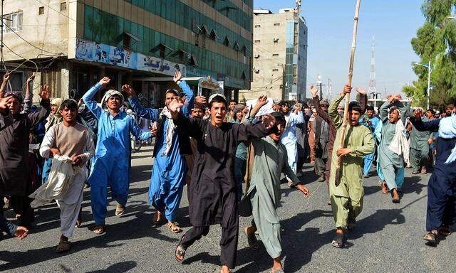 AFGHANISTAN-PROTEST