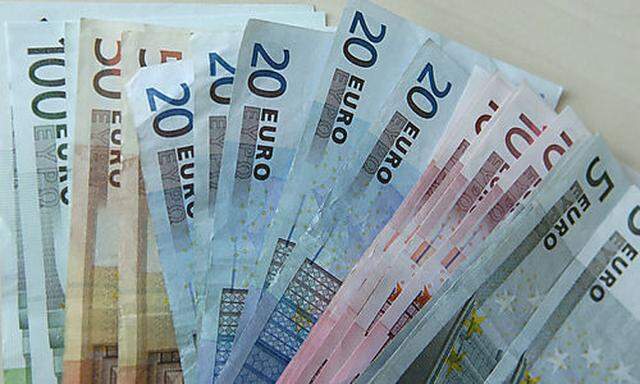 Geld, Euro, Geldscheine, FinanzFoto: Clemens Fabry