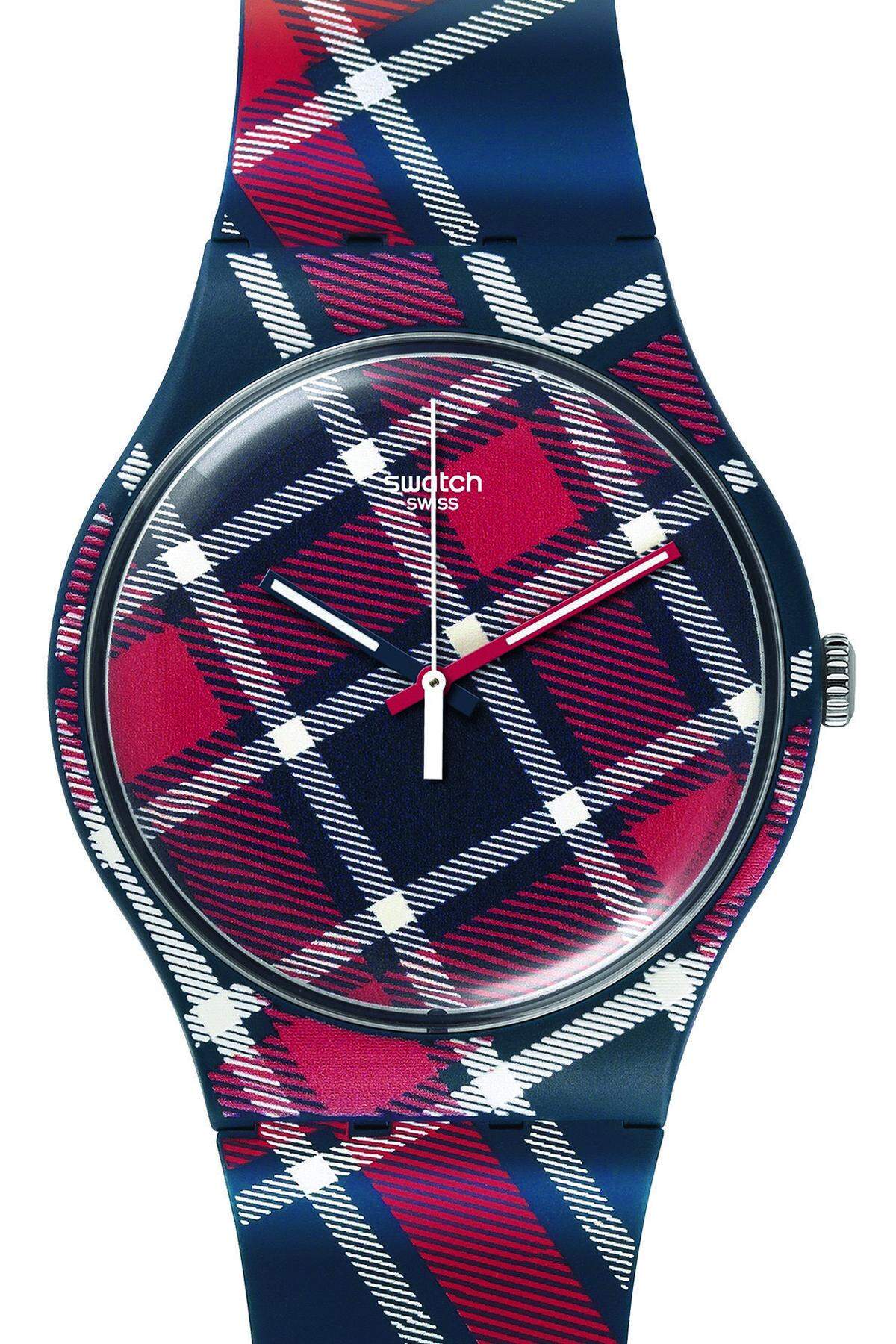 Swatch „Color-Kilt“Der tickende Schotte ist „nur“ ein Symbolbild, einer für ALLE . . . Die Leistungen und die Uhren von Swatch dürfen hier nicht fehlen. Keine Marke in dem Segment macht einen besseren Job. Chapeau!