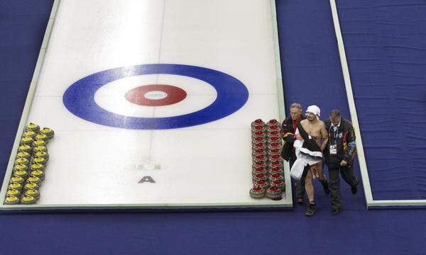 Wie bitte? Beim Curling gibt es Flitzer? Natürlich, Mark Roberts