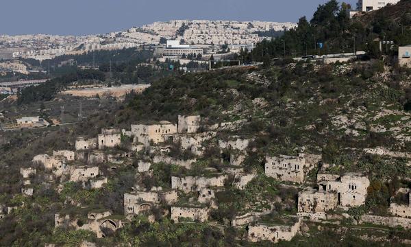 Ramat Shlomo, eine jüdische Siedlung im von Israel annektierten Ostsektor von Jerusalem.
