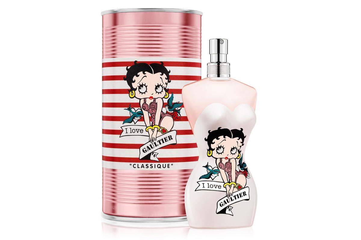 ... die Betty-Boop-Sommeredition von Jean Paul Gaultier, 100 ml um 87 Euro.