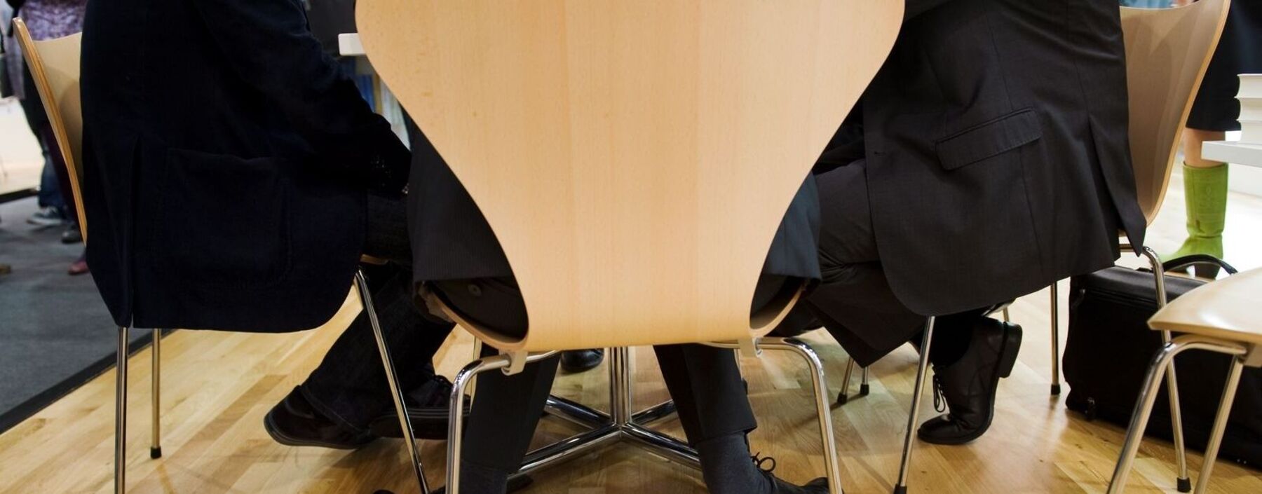 Es geht um Rechte und Lizenzen und nicht ums Publikum. Frankfurter Buchmesse. 