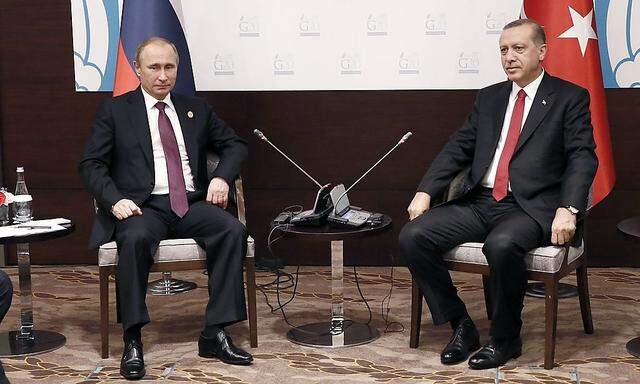 Da war noch alles in Ordnung: Putin und Erdogan beim G-20 Gipfel im November.