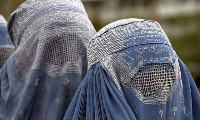 Symbolbild: Burka-Trägerinnen