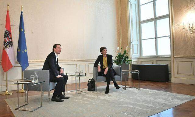 Sebastian Kurz (ÖVP) und Pamela Rendi-Wagner (SPÖ)