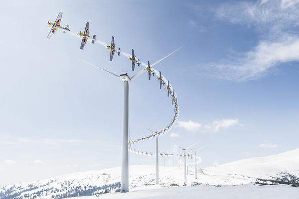 Erst im vergangenen März absolvierte Arch einen Slalom-Flug durch die Windräder im höchstgelegenen Windpark Österreichs, dem Tauernwindpark in der Steiermark.