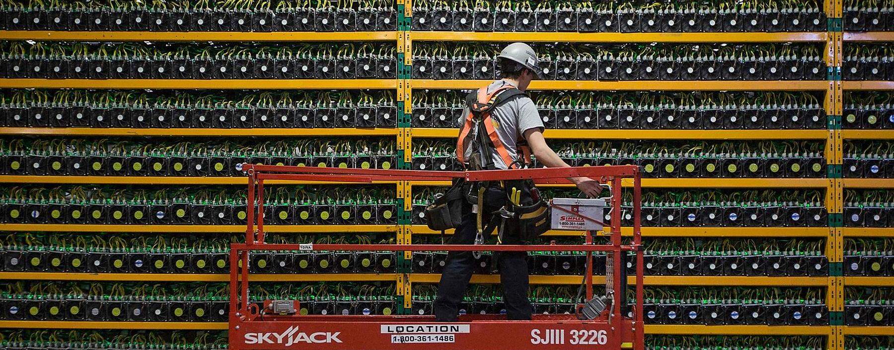Bitcoin-Mining benötigt viel Strom.