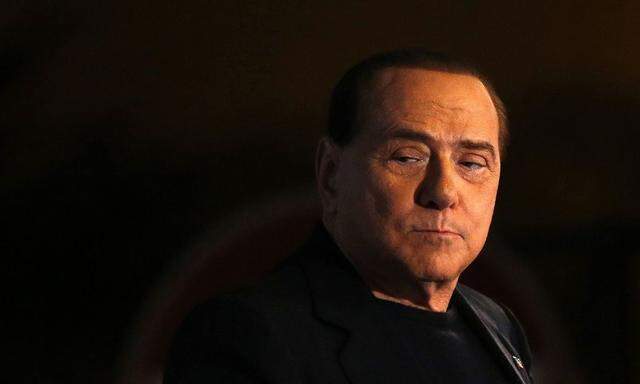 File photo of former Italian PM Berlusconi in Rome