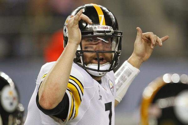 Verursacht hatte diese Steelers-Quarterback Ben Roethlisberger - es sollte nicht sein bester Tag werden.