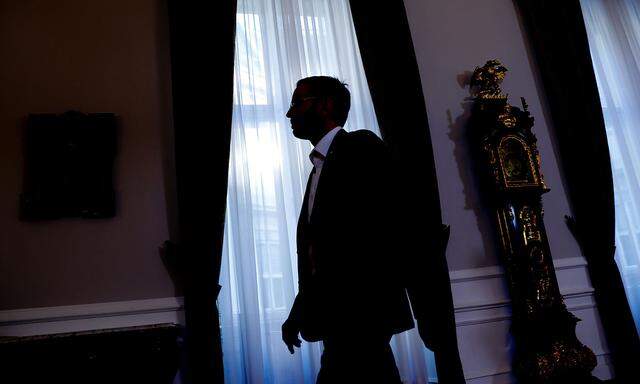 Austria´s Interior Minister Kickl arrives for a cabinet meeting in Vienna