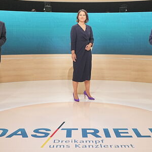 Wahl-Triell - TV-Diskussion Kanzlerkandidaten
