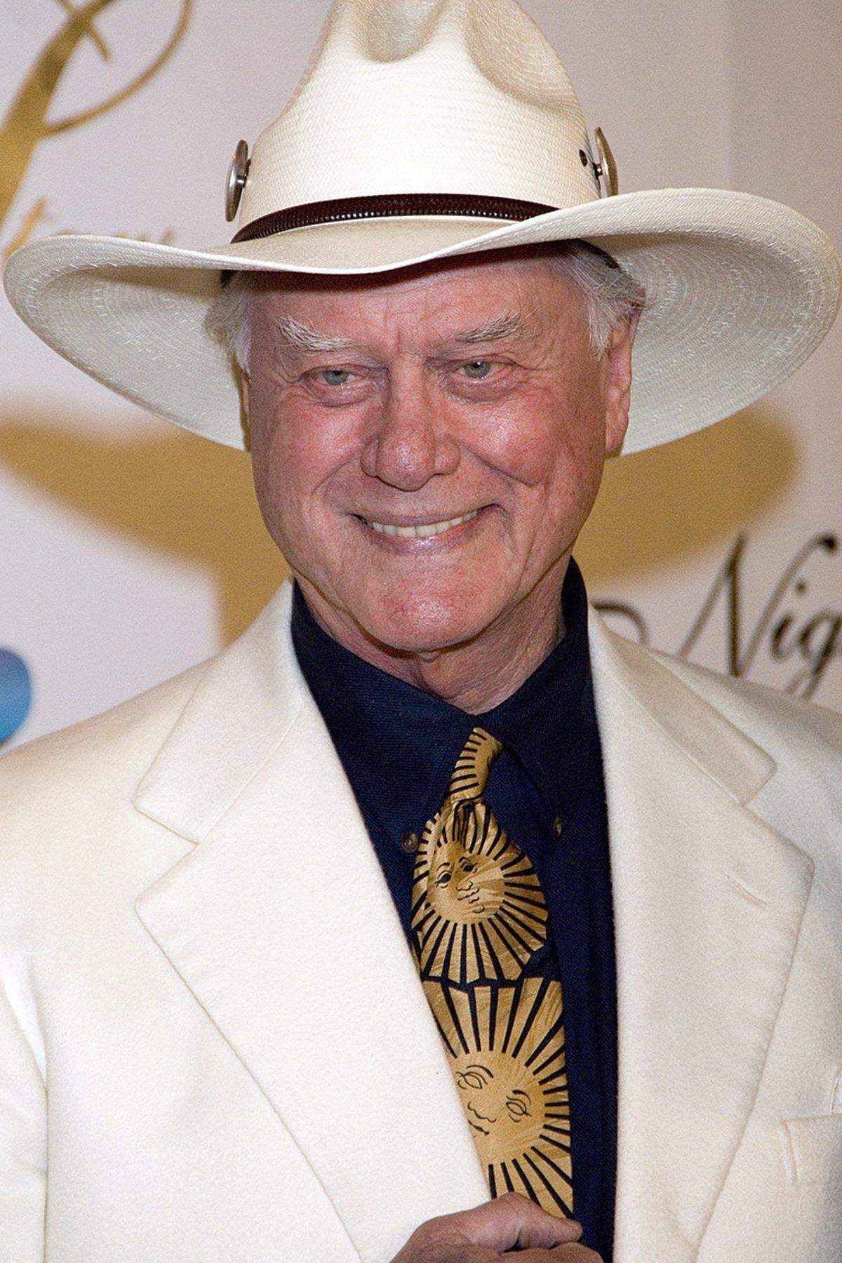 Ein Grund für seinen hohen Bekanntheitgrad war sein Markenzeichen, der Cowboyhut. Das Accessoire aus "Dallas" begleitete Hagman zu nahezu allen PR-Terminen.