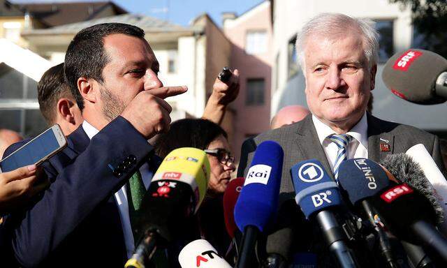 Salvini und Seehofer