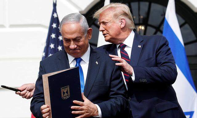Donald Trump und Benjamin Netanjahu.
