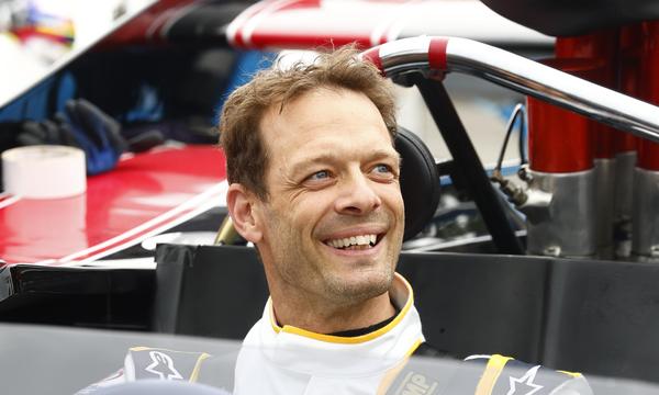 Alexander Wurz bei einem Legendenrennen.