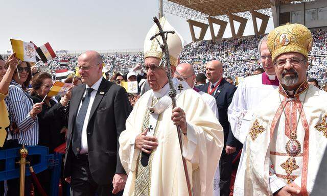 Papst-Messe in Ägypten