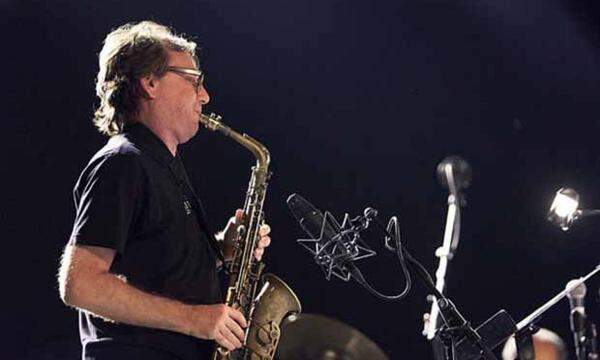 Eigentlich mag er Üben lieber als Livekonzerte: John Zorn am Saxofon. 