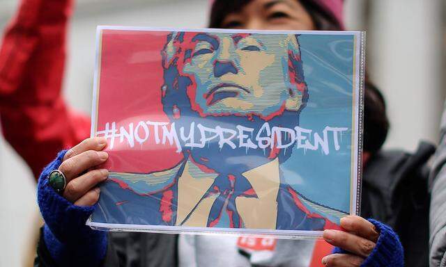 Anti-Trump-Proteste. (Symbolfoto)