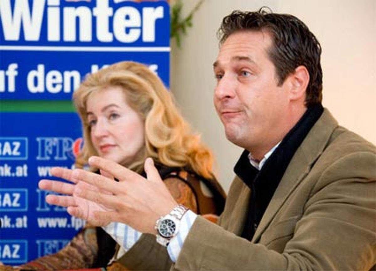 "Winter hat als Mutter lediglich überspitzt formuliert, welche Probleme es mit dem Islam heute gibt."FP-Chef Heinz-Christian Strache.