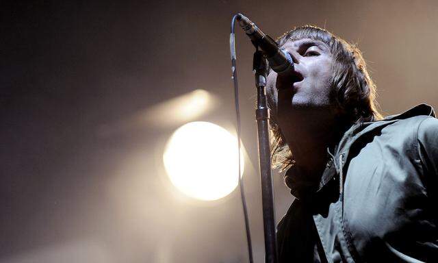 Liam Gallagher war 2011 mit der Band "Beady Eye" beim Frequency-Festival in St. Pölten.