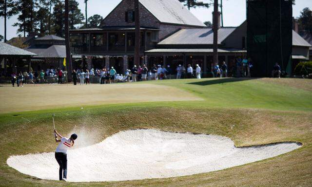 Bei der Augusta-Premiere 2019 qualifizierte sich Emma Spitz für die Finalrunde auf dem berühmten Golfplatz.