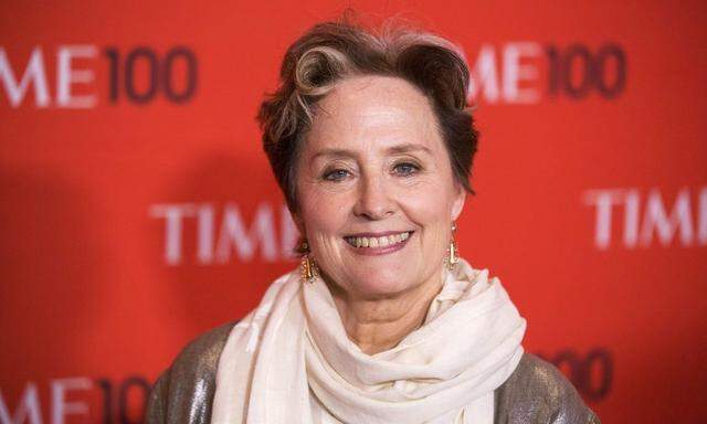 Honoree and chef Alice Waters arrives at the Time 100 gala celebrating the magazine's naming of the 100 most influential people in the world for the past year in New York