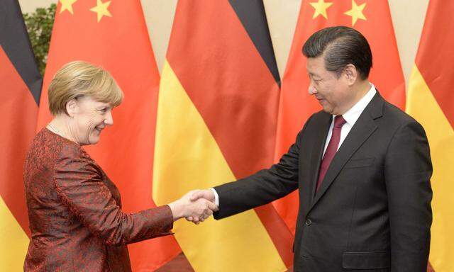 Angela Merkel und Xi Jinping - eine wirtschaftliche Nahebeziehung