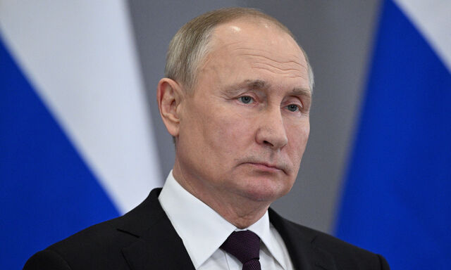 Putin beim Gipfeltreffen in Astana, Kasachstan