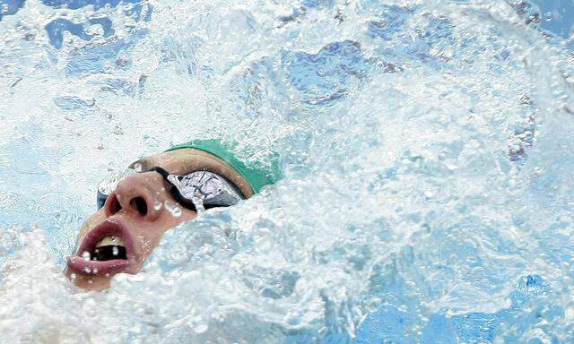 OLYMPIA 2008 IN CHINA: SCHWIMMEN / 200 METER MEDLEY / SEMIFINALE / JUKIC (AUT)