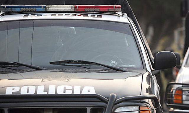 Archivbild: Ein Wagen der mexikanischen Polizei.