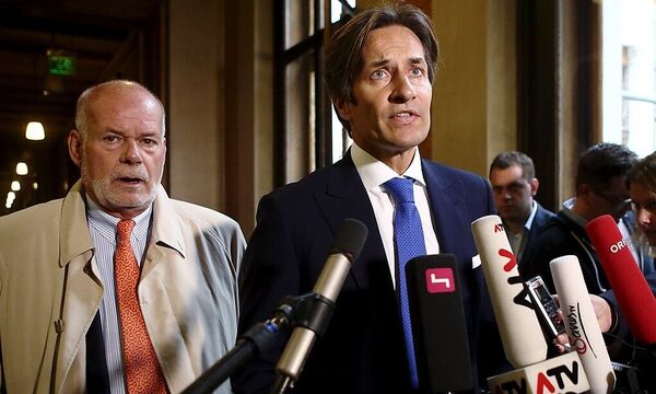 Manfred Ainedter und Karl-Heinz Grasser