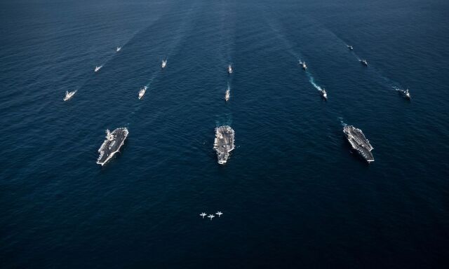 Den Anspruch auf globale Präsenz lassen sich die Streitkräfte der Vereinigten Staaten einiges kosten. 2018 gaben die USA 649 Milliarden Dollar für Rüstungsgüter aus.