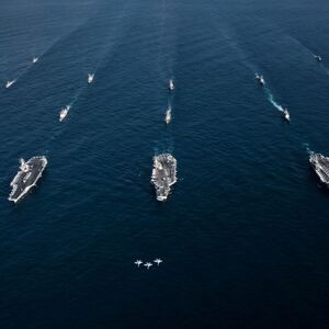 Den Anspruch auf globale Präsenz lassen sich die Streitkräfte der Vereinigten Staaten einiges kosten. 2018 gaben die USA 649 Milliarden Dollar für Rüstungsgüter aus.