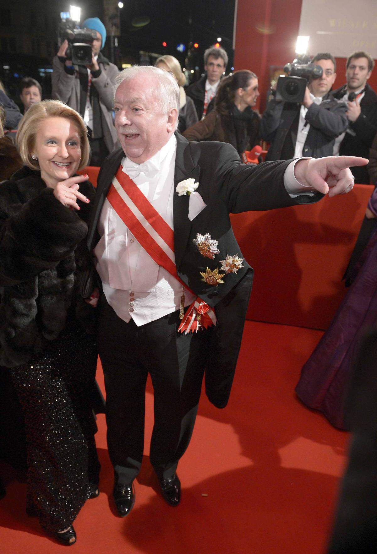 Wiens Bürgermeister Michael Häupl und seine Frau Barbara Hörnlein.