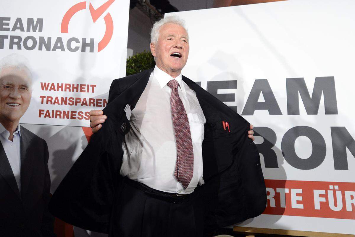 "Frank Stronach hat immer sein Wort gehalten und er war ein guter Mensch" - so soll es auf seinem Grabstein stehen.