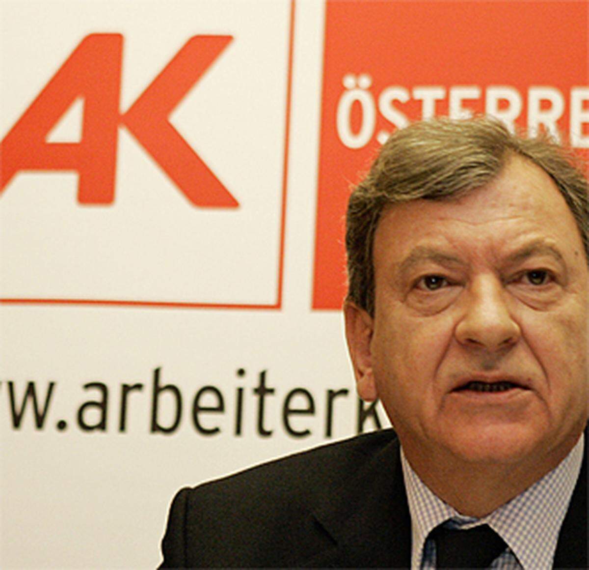 AK-Präsident Herbert Tumpel