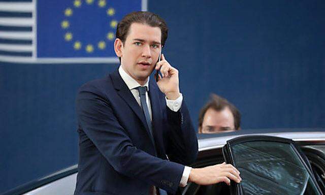 Kurz warnt  die EU-Staaten vor einer Aufnahme von Flüchtlingen und Migranten.