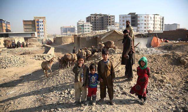 Kinder in Kabul (Bild von 2018).