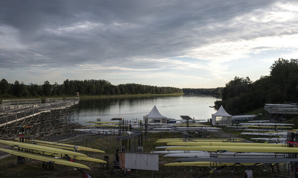 RUDER WM: BESICHTIGUNG BUNDESLEISTUNGSZENTRUM