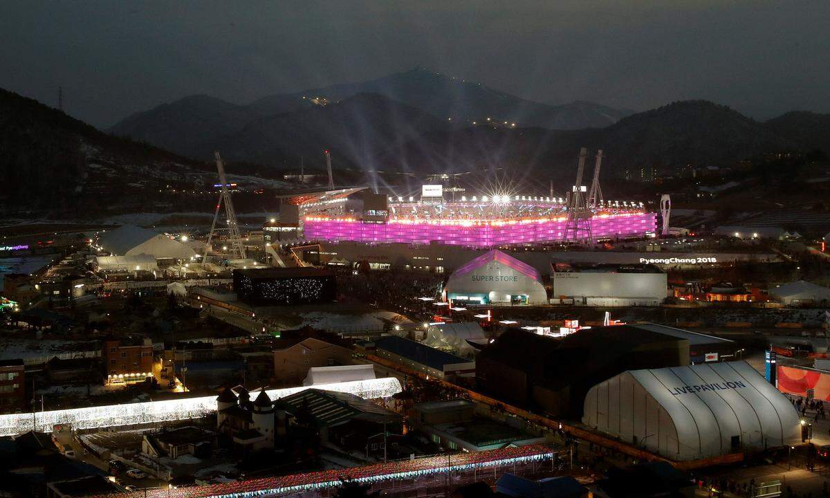 Die Olympischen Winterspiele in Pyeongchang haben begonnen.