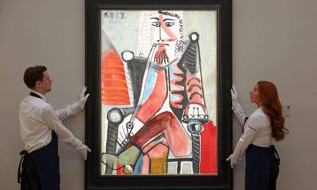„Homme a la pipe“ von Pablo Picasso bei Sotheby‘s.