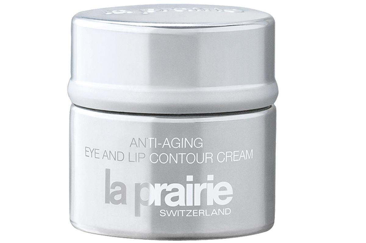 „Eye and Lip Contour Cream“ von La Prairie soll auch die Lippenpartie verjüngen, 159 Euro.