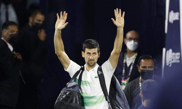 Tennisstar Novak Djokovic hofft auf die Corona-Lockerungen