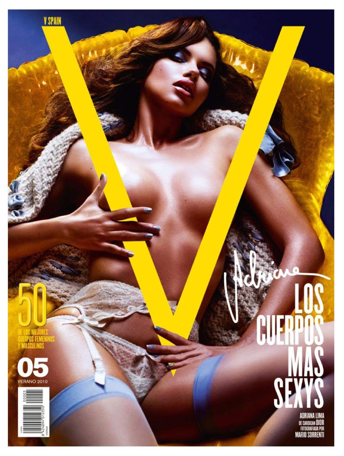 Models.com hat die Models mit dem größten Sexappeal in einer Liste zusammengefasst. Dabei hat man ermittelt, welche Models von Wäsche- und Bademodenlabels sowie Männermagazinen engagiert werden. Adriana Lima arbeitet bereits seit 1999 für Victoria's Secret, zeigt ihre Reize aber auch auf dem Cover von V, GQ oder Vogue.